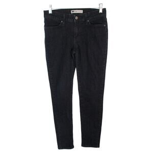 Levi's Women's Mid Rise Straight Leg Dark Wash Legging Blue Jeans Size 4M